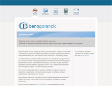 Tablet Screenshot of gorancic.com